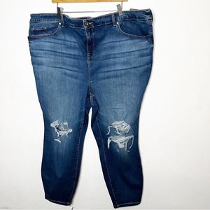 SZ 26R Torrid Midfit Super Skinny Distressed